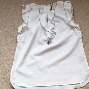 Elie Tahari white top